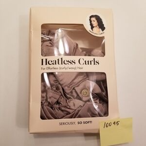 ✅NIB 4pcs Hair Curlers Without Heat Satin Heatless Curling Rod With Hair Cups Se